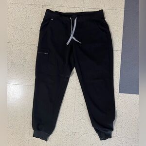 Figs Women’s Black Joggers with Drawstring